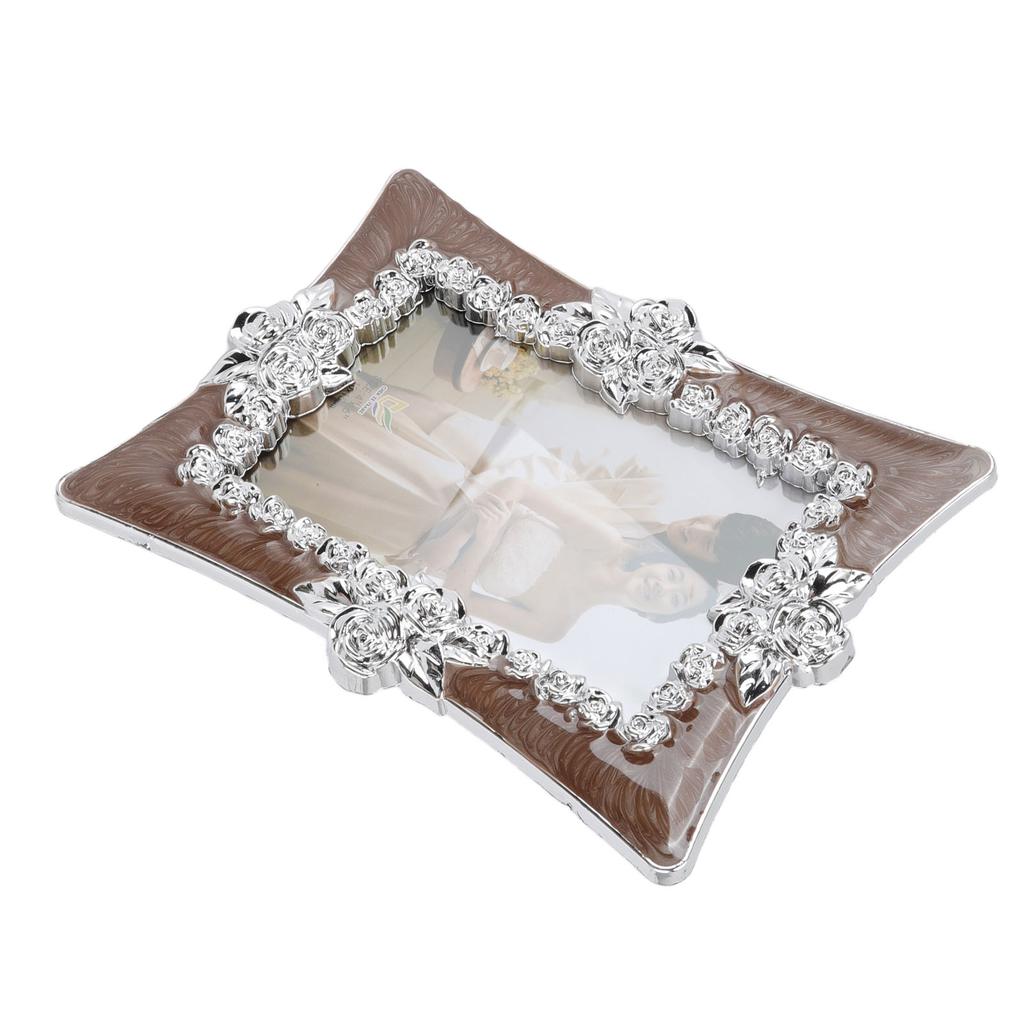 Familjefotoram Modern Enkel Rymmer 10x15cm Foto Hem Fotoram Dekoration med Ställ för Vardagsrum Sovrum