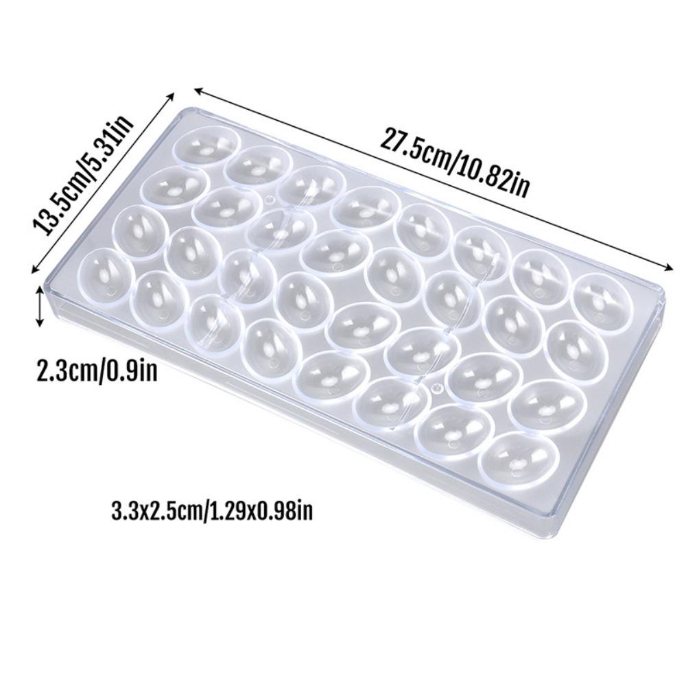 Handmade Sphere Chocolate Tools Transparent Bar Mould New Baking Pastry Tools Confectionery