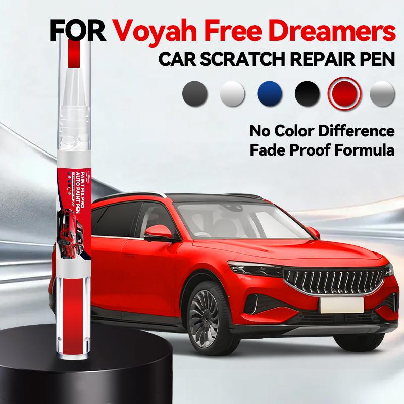 Auto Speziell für Voyah Free Dreamers Lackreparaturstift Ausbesserungs Kratzentferner DIY Auto Zubehör Schwarz Weiß Blau Grün