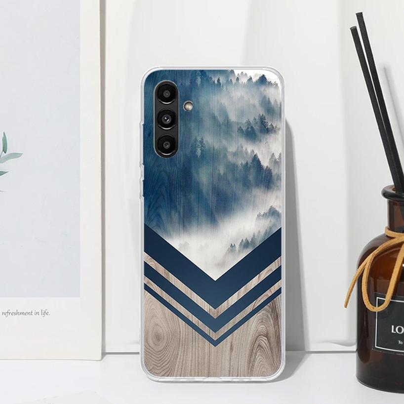 Forest Geometry Wood Nature Phone Case For Samsung Galaxy A17 A37 A57 A16 A26 A36 A56 A15 A25 A35 A55 A14 A24 A34 A54 A13 A23 A3