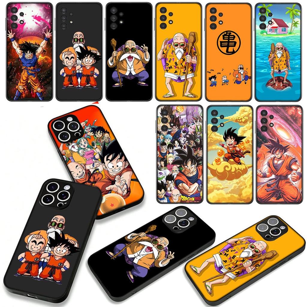 Master Roshi Dragon Gokus Ball Kame Sennin Cover Phone Case for Xiaomi Redmi Note 14 12 13 ProPlus A4 A3 Pro Plus 12C 13C 14C 5G