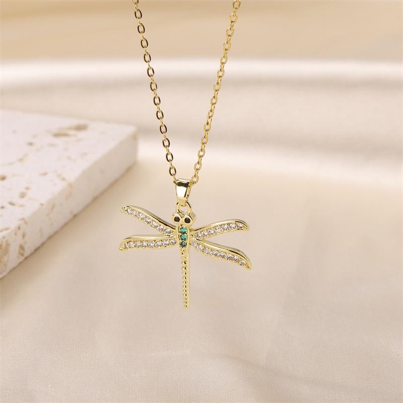 Unique Design Animal Zodiac Pendant Necklace With Zircon Stone  Fashionable O Chain Necklace All For