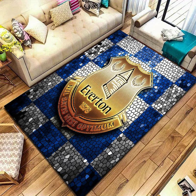 Everton F.C Carpet Rug for Living Room Bedroom Home Sofa Decoration,Kids play Non-slip Floor Mat