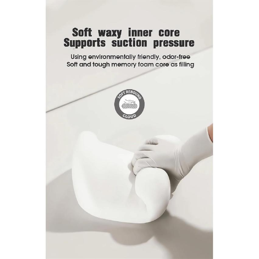 Car Headrest & Lumbar Support Cushion Ergonomic Car Seat Neck Back Rest Pillows Orthopedic Memory Foam Head Rest and Lower Lumbar Support Pillow Set