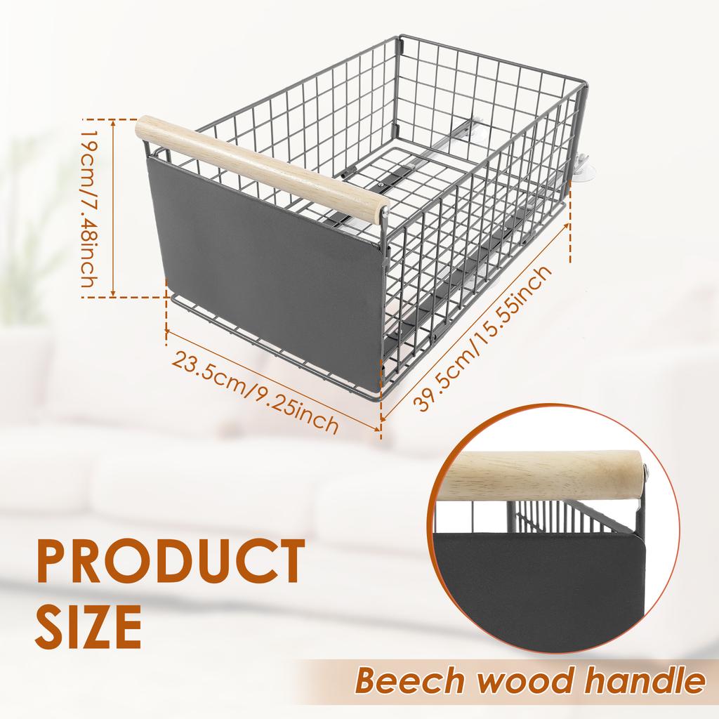 Scaffale portaoggetti da cucina Organizzatore per armadio estraibile Scaffali estraibili solidi per dispensa Scaffale porta spezie e bottiglie di condimento Multiuso