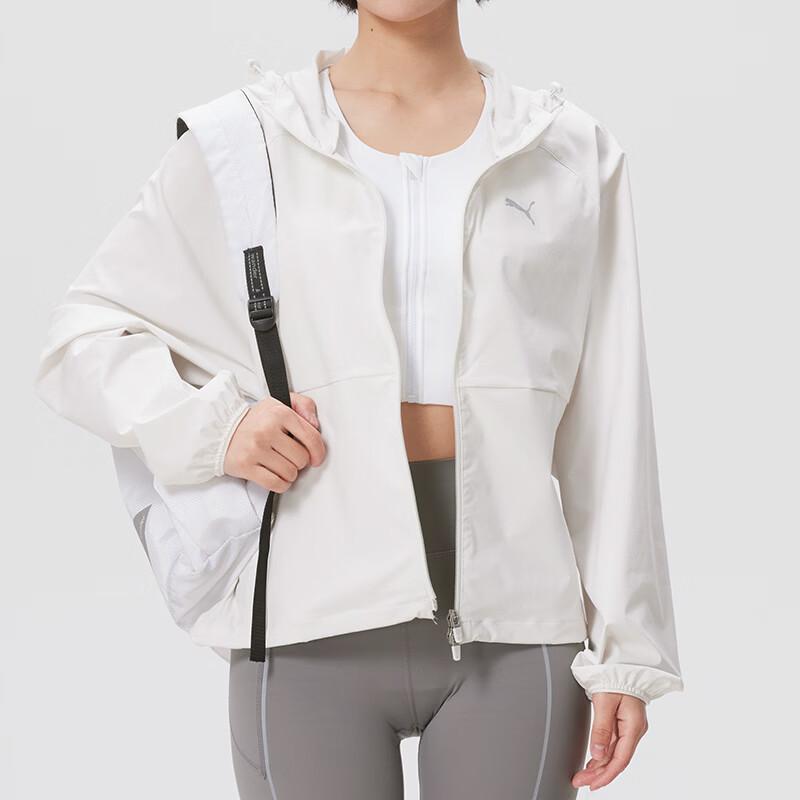 Puma Windproof Woven Training Long Sleeve Jacket Women Jackets 694471-05