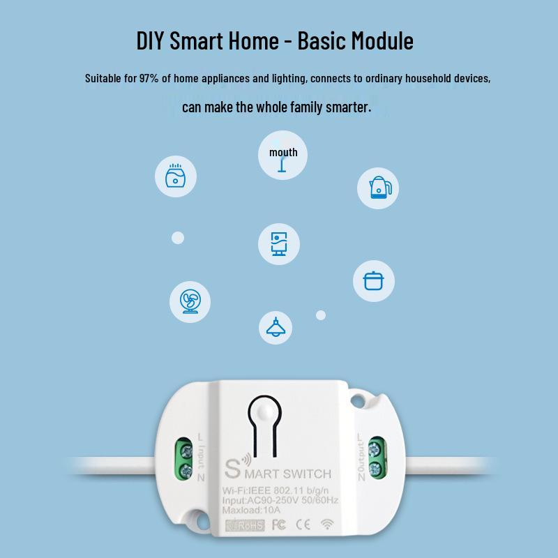 YiWeiLian WiFi Smart Switch: Remote Control Timer and On/Off Functionality