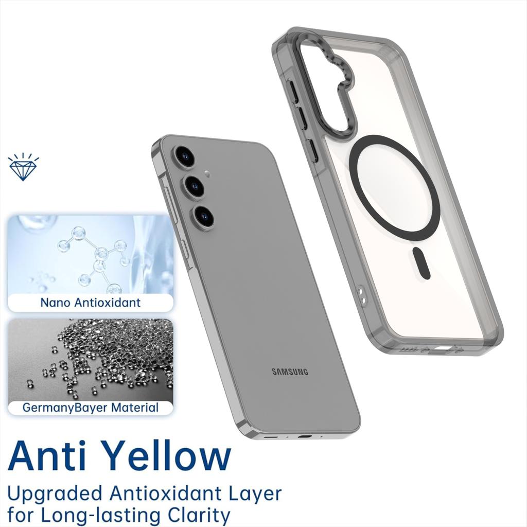 Magnetische Kabellose Ladehülle Stoßfeste Hülle Für Für Samsung Galaxy A55 A36 A35 A26 A25 A16 A15 A54 A34 A53 A33