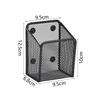 1pc Portable Large Capacity Magnetic Storage Basket Mesh Multifunctional Magnetic Pencil Holder Metal Storage Box Home Organizer