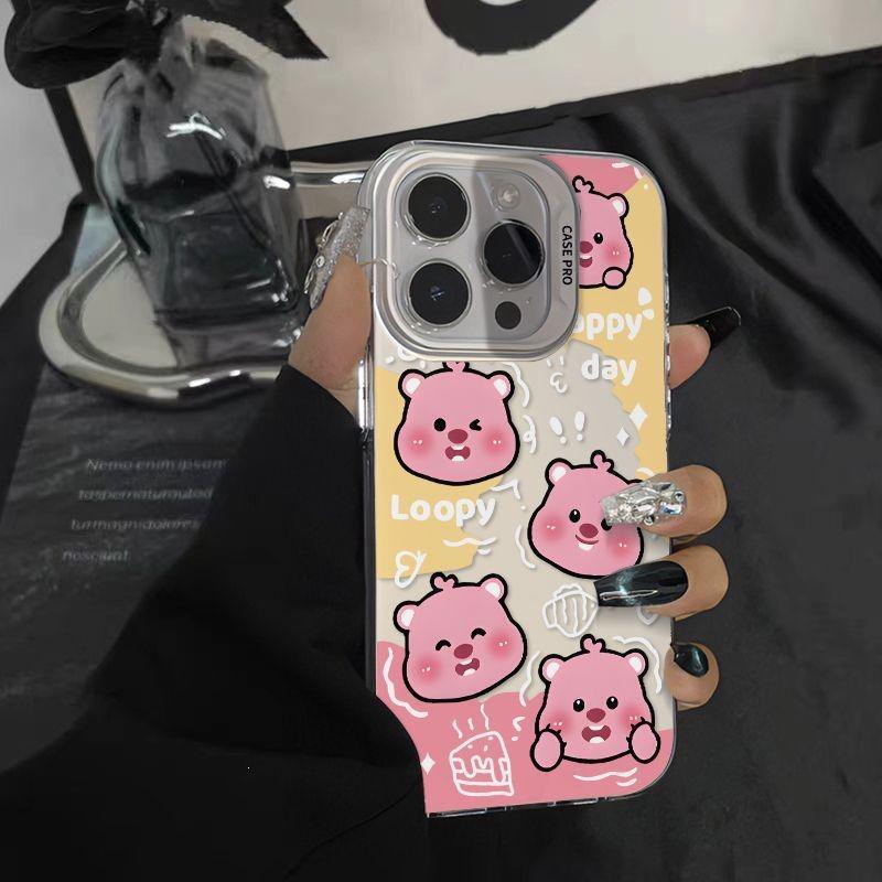 Cute Beaver Ruby iPhone14PROMAX Mobile Phone Case Apple 15Pro Premium 11/12 Anti-drop 13 Hard Case