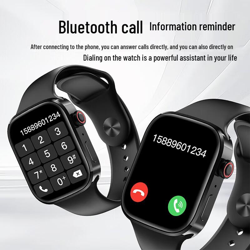 Newmine I19 Smartwatch & Y331 Noise-Cancelling Bluetooth Earphone Combo Set