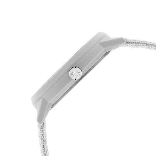 Armani Exchange Solar-Powered Grey Fabric Watch