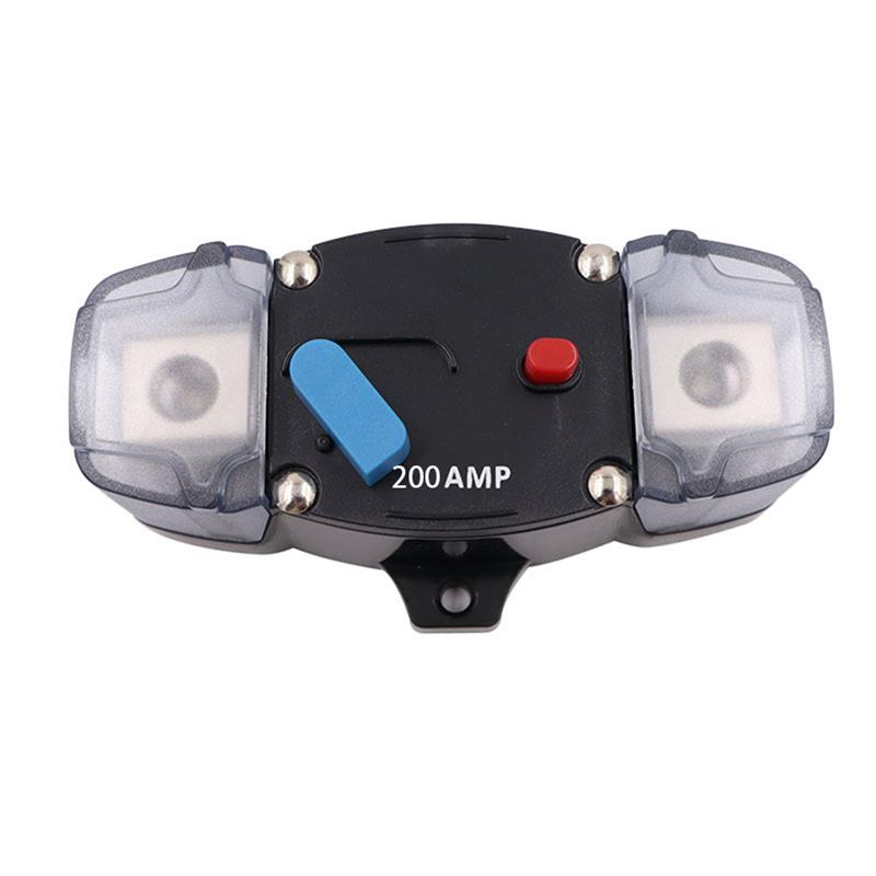 Interruttore automatico fusibile 50A 60A 80A 100A 120A 150A 200A 250A 300A AMP Reset per Auto Barca Auto Impermeabile Accessori Fusibile di Sicurezza
