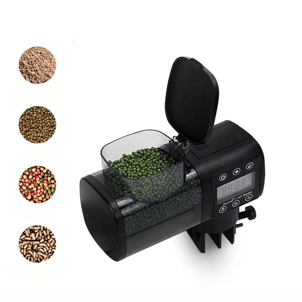 250ML/500M Intelligent Automatic Feeder Digital Display Screen Automatic Fish Feeder Home