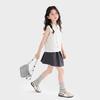 Girl's School Style Bow Skirt Set