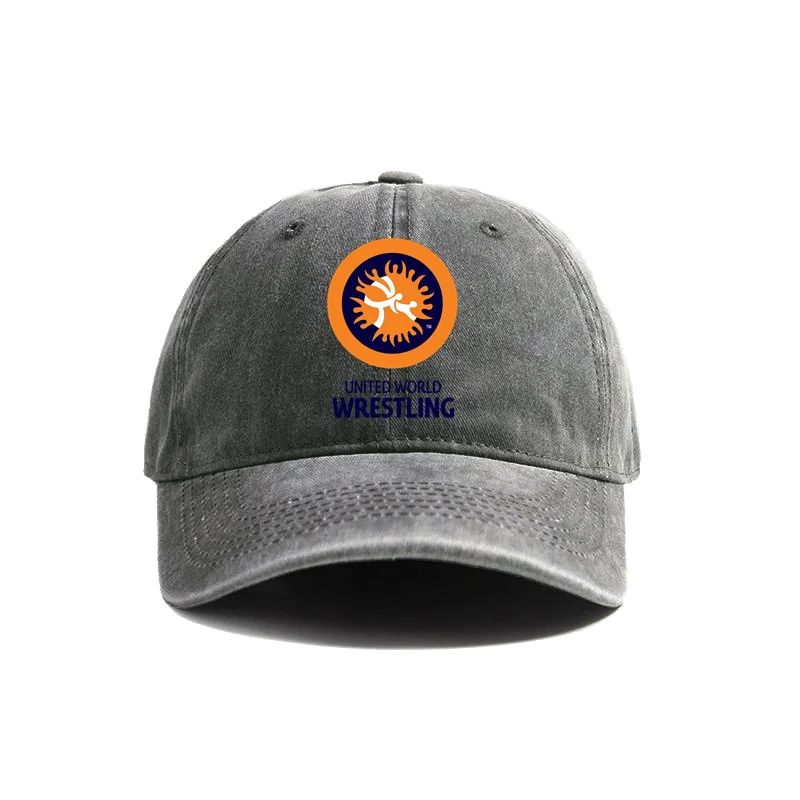 United World Wrestling Baseball Caps Distressed UWW Hats Cap Men Women Retro Outdoor Adjustable Hats Dad Gift