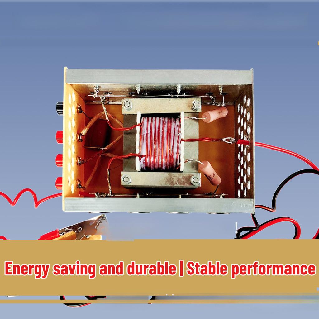 8 Tubes Low Frequency Electric Pulse Inverter Portable Portable Storage Battery Booster High Power Converter Kit