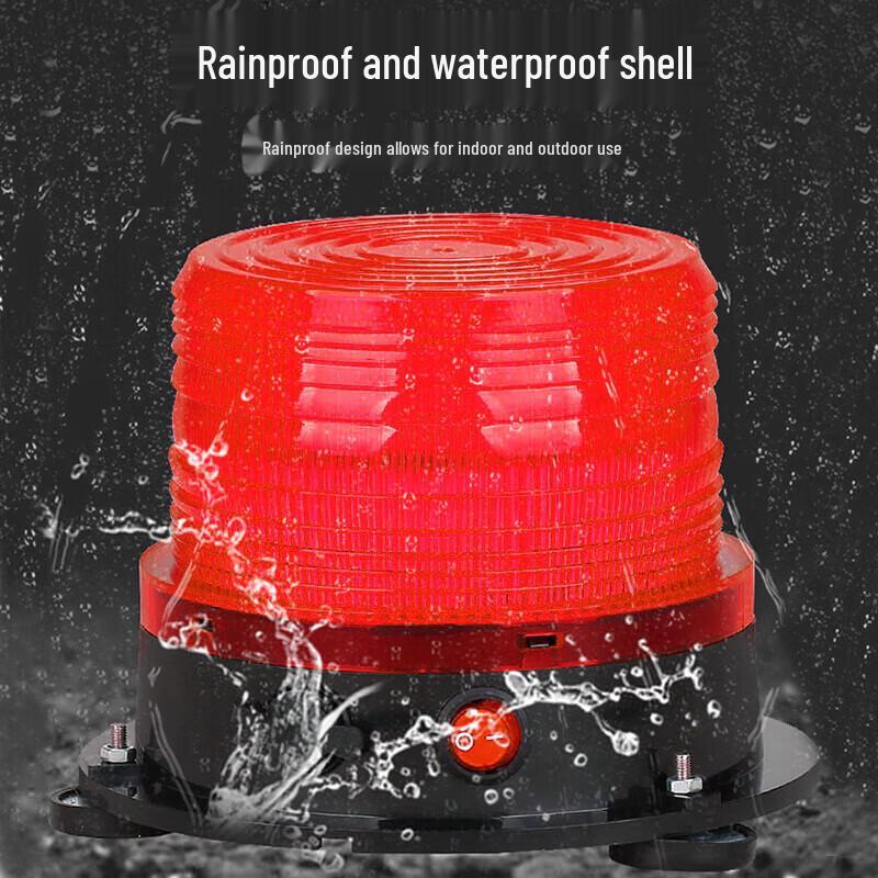 Magnetic Mount LED Warning Strobe Light 12-24V
