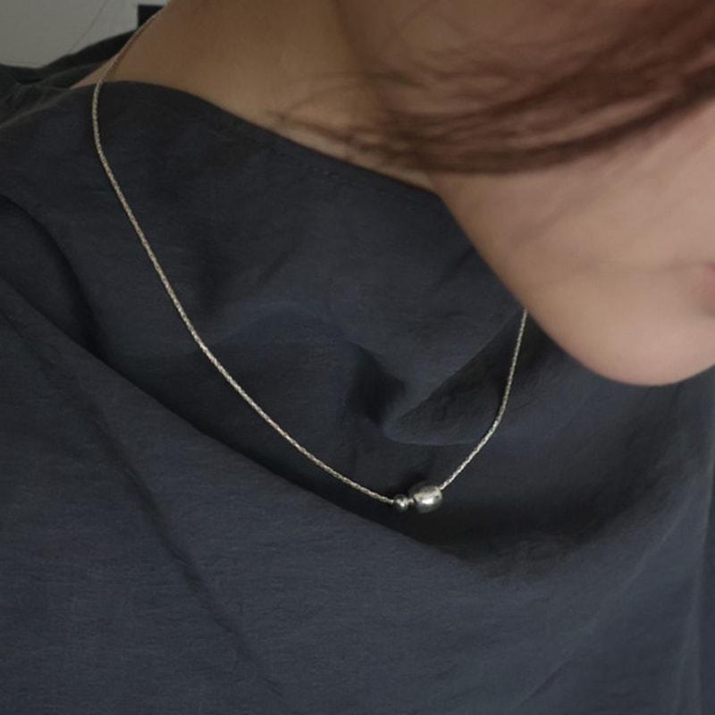 Dawn of Me Star Twin Ball Necklace