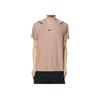Nike Logo Crew Neck Pullover Short Sleeve T-Shirt Men Tops Light-Brown CU4990-283