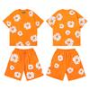 3D Foam-printed Short-sleeved Set, American-style Casual Sportswear for Couples