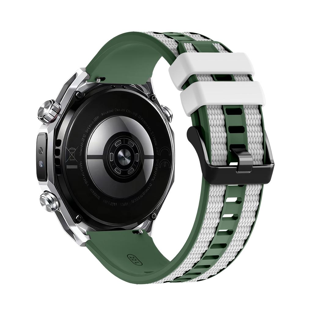 22mm Watchband Replacement Band For Huawei Watch Ultimate 2 / GT 6 5 Pro GT6 GT5 46mm Silicone Strap Bracelet Wristband