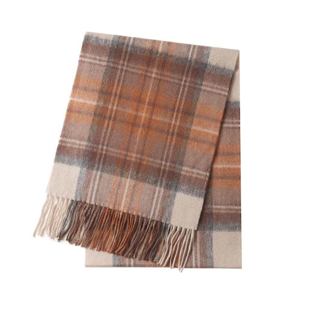 RemeeHi Luxurious Cashmere Trending on Social Checked and Fluffy for Winter Fashionable and Perfect for and Women's 100% Scarf, Media. Stole, Large,
