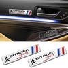 3D Aluminum Car Sticker Emblem Badge Door Decal Car Styling For Citroen C5X E-C4 E-C3 Berlingo C-ELYSEE C1 C2 C3 C4 Picasso C4L
