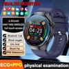 2026 Nuovo Preciso Lipidi Sanguigni Schermo AMOLED da 1,43" Smartwatch per la Salute ECG Acido Urico Pressione Sanguigna Chiamata Bluetooth Smartwatch Compatibile Android/iOS