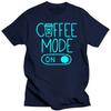 New Trendy Summer Fashion T Shirt for Men T-shirt Funny Coffee Mode on Print Tees Short Sleeve Tops Luminous Design Tshirts Tops