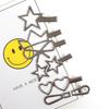 28Pcs/Set Y2K Silver Color Hairpins for Women Girls Star Hair Clip Multiple Styles Seamless Duckbill Clip Girls Hair Accessoires