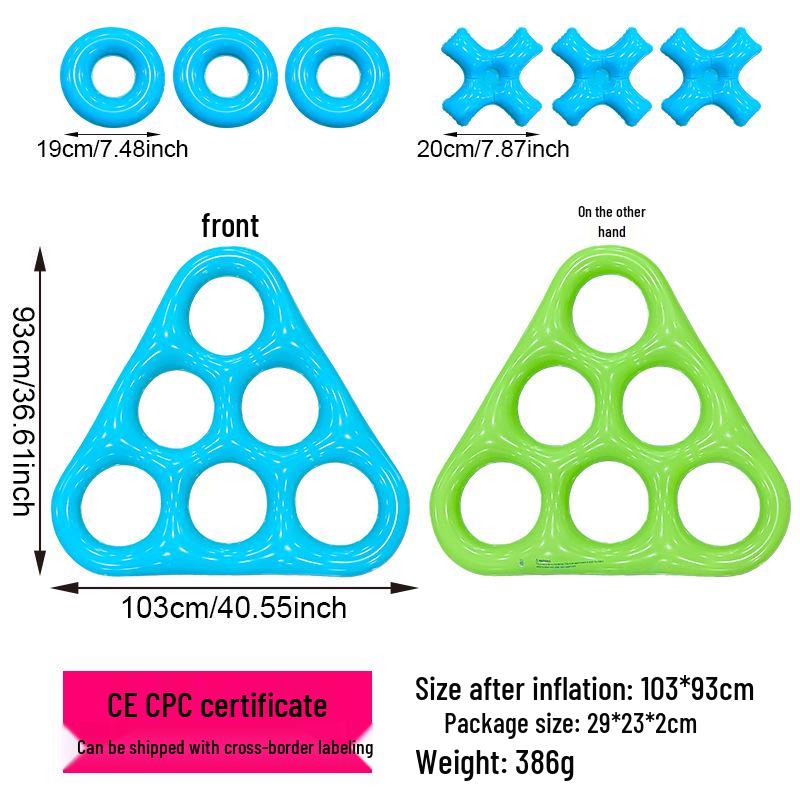 Children’s Interactive PVC Inflatable Water Play Triangle Toy
