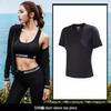 Summer Yoga Quick-Dry Slimming Short Sleeve T-Shirt