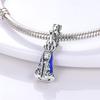 Real Copper Our Lady Bead Pendants Fit Original Bangle Bracelet The Virgin Mary Charms For Women Diy Jewelry Gift