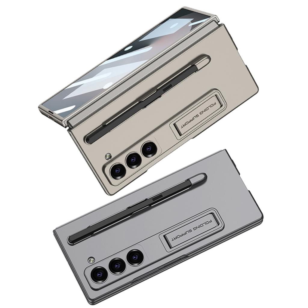 Samsung Z Fold6 Mobile Phone Case Folding Screen Pen Slot Fold6 Shell Film Integrated Adjustment Bracket Anti Fall Hard Case