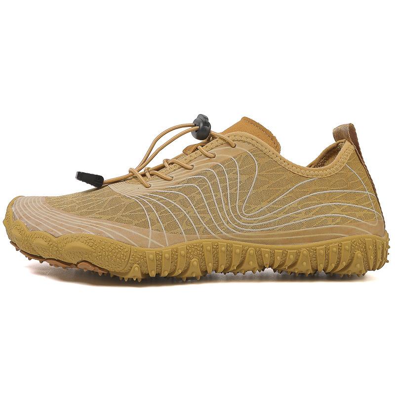 

Outdoor creek shoes men s beach shoes women s non-slip wading shoes amphibious five-finger shoes diving swimming shoes 46 верблюд