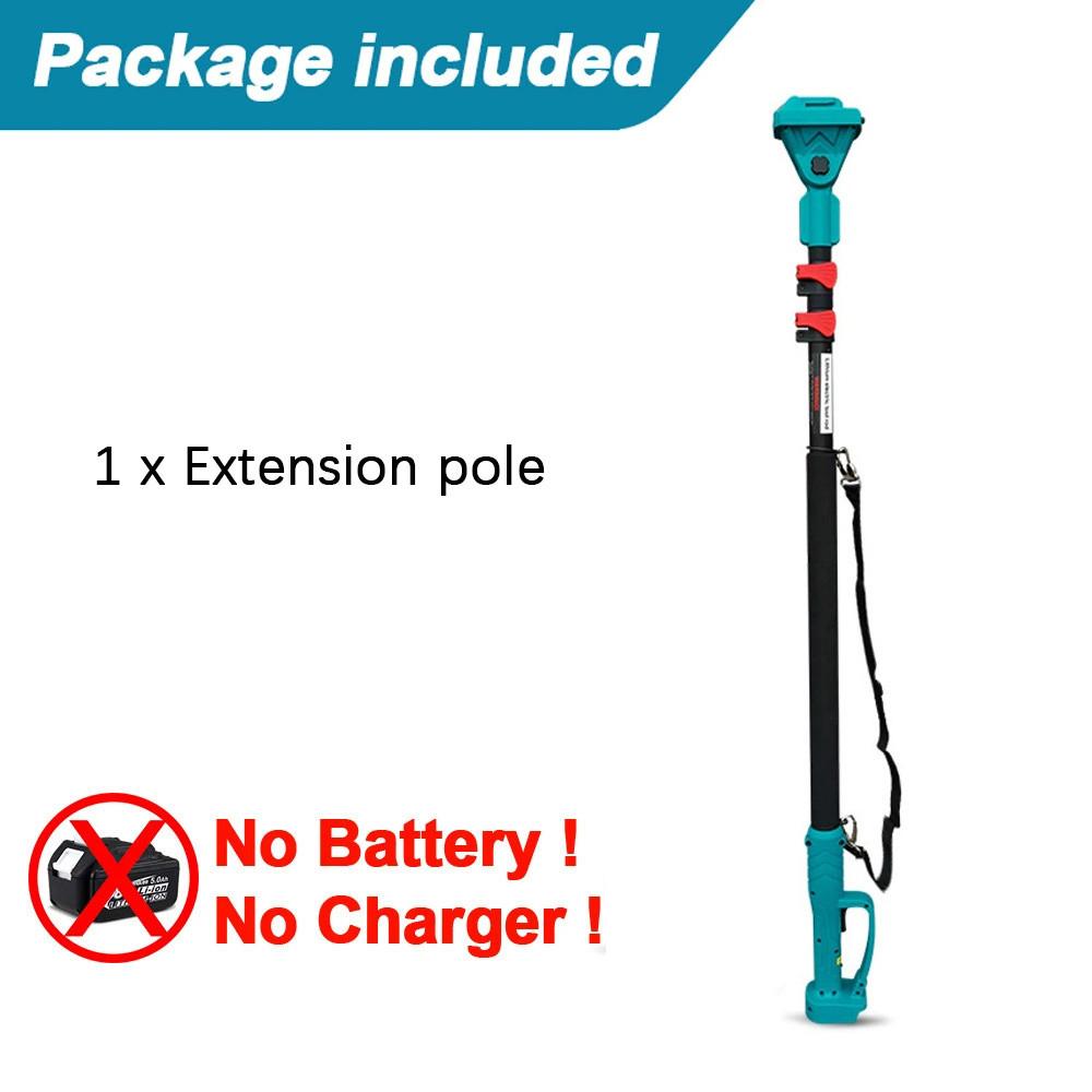 35mm Brushless High Branch Shears 2.8m Telescopic Extension Pole Portable Electric Pruner Orchard Shrub Pruning Branch Cutter
