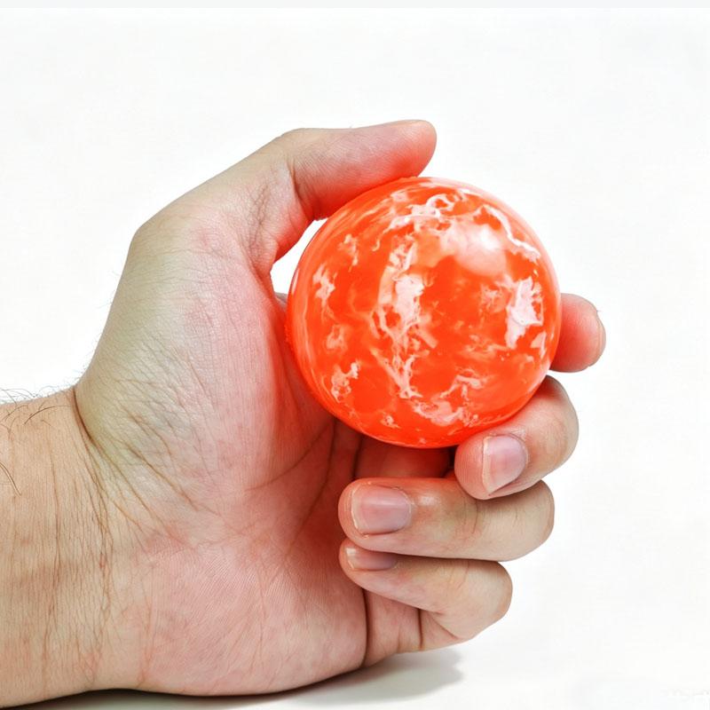 Jumbo Super Bouncy Balls 55MM High Bounce Rubber Kids Toys Birthday Party Favors Carnival Fun Classroom Rewards (Color Random)
