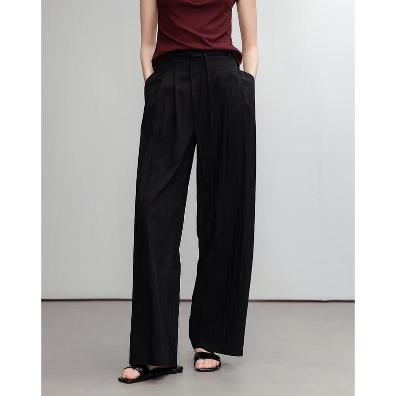 

Demana Women s Viscose Blend Straight-Leg Casual Pants M