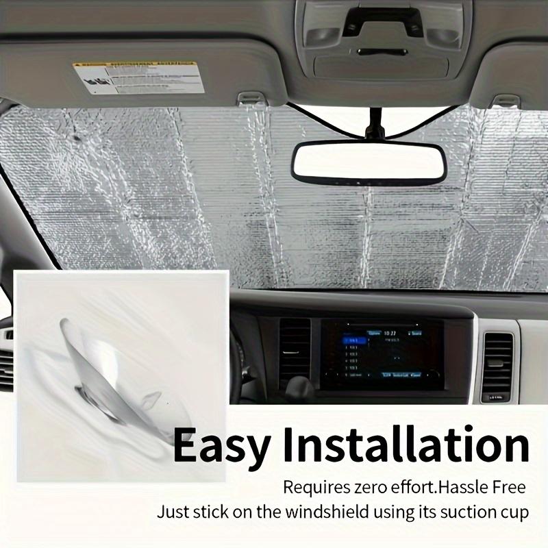 digital printing car sun visor creative decoration cartoon animation cow suction cup sun shading front block sun protection