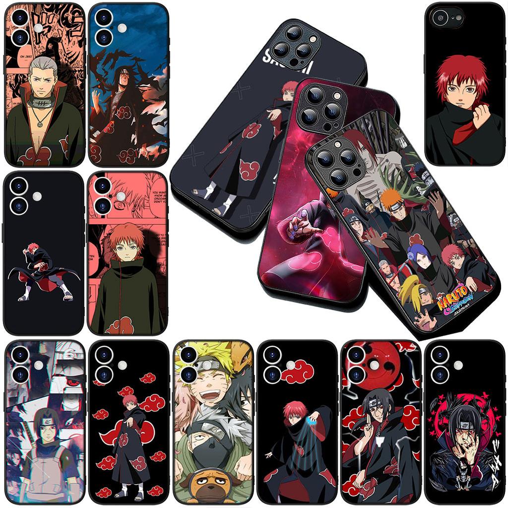 Soft Cover for Xiaomi Poco C75 C65 C85 X7 X6 M8 F7 F8 Ultra F6 Pro Casing Phone Case Sasori Itachi Uchiha Akatsuki Narutos