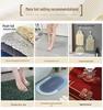 Custom Chenille Floor Mat - Thickened, Absorbent, Non-slip Carpet for Kitchen, Living Room, and Bathroom.