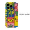 Fruits & Veggies Phone Case for IPhone 17 16 15 14 13 Pro Max Plus for Magnetic Single Double-layer Tough Case