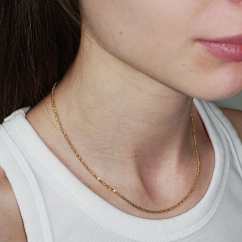 

OURPIERRE FLASH NECKLACE VERMEIL single type