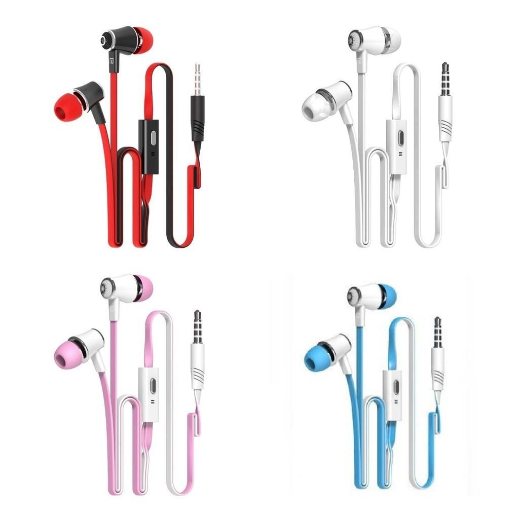 Colorful Stereo In-ear Earphones With Mic For Android And Pc By Lansiton Jm21