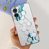 Für Motorola Moto G55 5G Hülle Niedliche Cartoon Katze Tiere Weiches Silikon Stoßfeste TPU Rückseite Handyhülle Für MotoG55 G 55 Funda