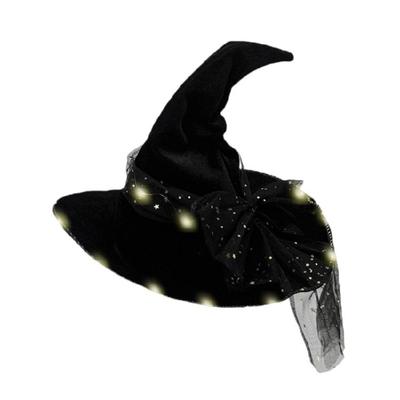 Halloween Witch Hat Wizard Hats for Women Girls Gifts Halloween Cosplay Costume Masquerades Carnivals Party Decorations