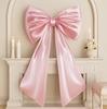 1pcs Bow Decor Large Bow for Room, Coquette Giant Ribbon Tie for Christmas Birthday Wedding Party Backdrop Wall Decor