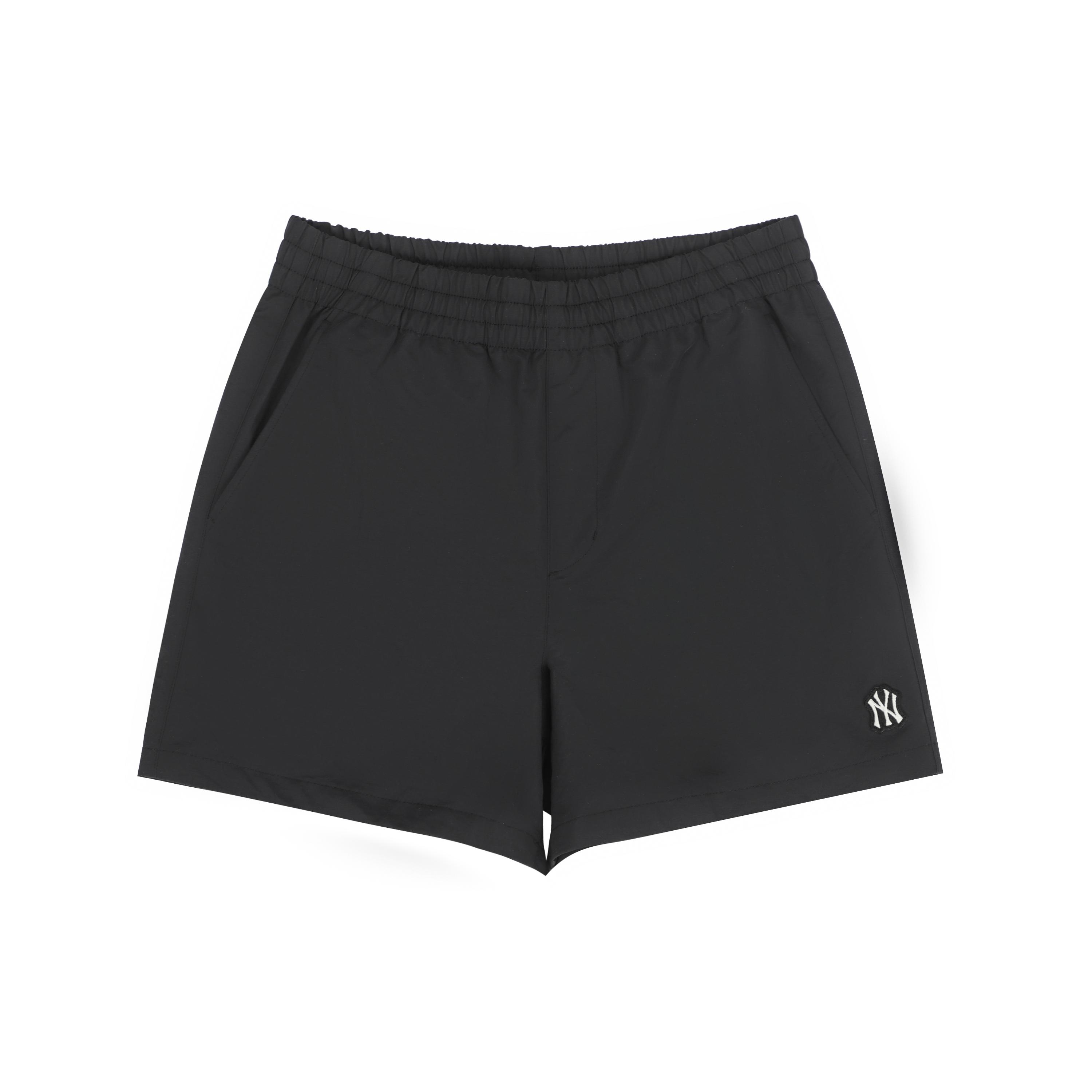 

New MLB New York Yankees Casual Shorts Unisex Black 3ASMB0223-50BKS XS