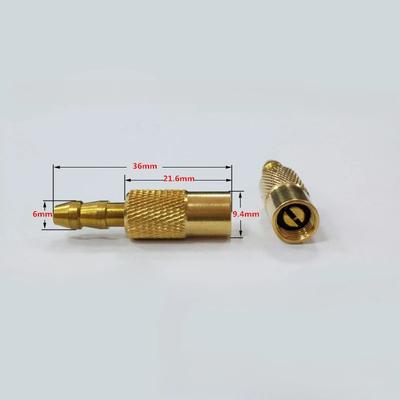 Metal Inflation Nozzle Inflation Tube Joint Air Pump Automotive Inflation Accessories